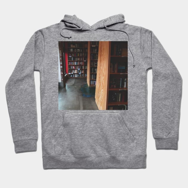 Inside Powell's Books Hoodie by LilyStump